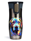 Contigo West Loop 2.0 Thermobecher 470ml - Latte- Hund