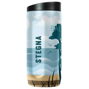 Thermal mug 2-in-1 Dr.Bacty Notus Stegna - white.