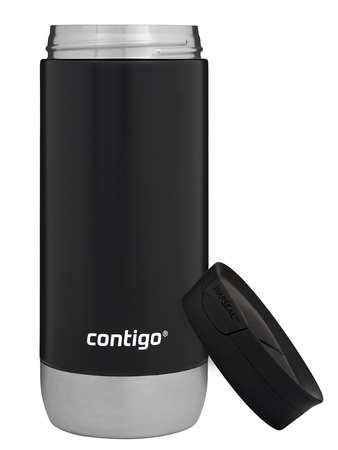 Contigo Huron 2.0 470ml thermal coffee mug - Bird love - Black