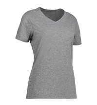 Frauen t -Shirt Ja Active Grey Melange Brand ID - Grau