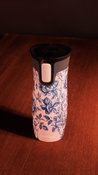 Thermal Mug Contigo West Loop 470 ml - Matte Black - Cat Eyes