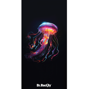 Dr.Bacty 60x130 double-sided quick-dry towel - Medusa