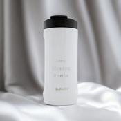 Dr.Bacty Notus 360 ml thermal mug with engraving - white