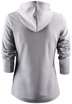 Layback Lady women's sports sweatshirt by Printer Red - Grey melange.