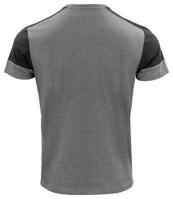 Two-tone Prime T shirt by Printer brand - Gray - Black.