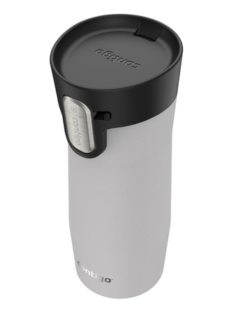 Contigo West Loop 3.0 Thermobecher 470ml - Französische Bulldogge - Weiß matt
