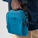 Anti-theft shoulder bag Pacsafe LS100 - turquoise