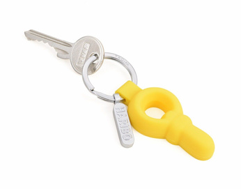 keychain TROIKA haribo schnuller - yellow.