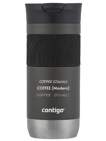 Contigo Byron 2.0 470ml thermal mug with engraving - Graphite matt