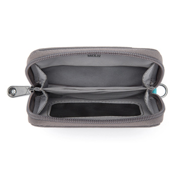 Pacsafe RFIDsafe recycelte Anti-Diebstahl-Geldbörse - marineblau