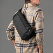 One-shoulder anti-theft backpack Pacsafe Vibe 325 Black