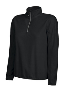 Herrenpullover Melton Lady Half Zip D.A.D - Schwarz