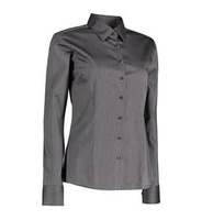Feine Twill kaliforniensübergreifende Moderne Fit Dark Grey Marke, Graphite