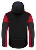 Two-tone insulated softshell Prime Padded Softshell by Printer - Red - Black.