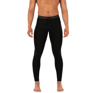 Herren Thermoaktive Leggings mit langem Bein SAXX ROAST MASTER Tight - schwarz