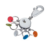 TROIKA keychain patent/color