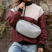 Hip bag waterproof anti-theft Pacsafe V - Gray