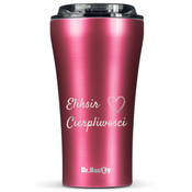 Dr.Bacty Apollo 2.0 thermal coffee mug - Elixir of Patience - 360 ml - Pink