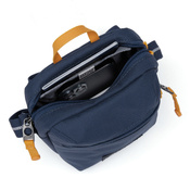 City anti-theft shoulder bag Pacsafe Go - navy blue