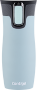 Contigo West Loop 2.0 470ml thermal mug - Blue Mat - Bird love 