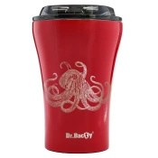 A thermal mug for the car Dr. Bacty Apollo for the diver - red