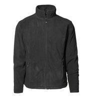 Microfleece cardigan lining black