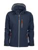 Softshell Damenjacke Grizzly Tulsa Lady D.A.D - Dunkelblau