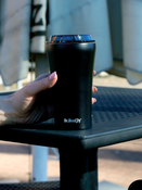 Dr.Bacty Apollo 2.0 thermischer Kaffeebecher - 360 ml - Schwarz Matt