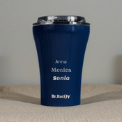 Dr.Bacty Apollo ceramic-coated coffee mug 227 ml - blue