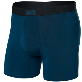 Herren-Schnelltrocknungsboxershorts SAXX VIBE super soft - marineblau