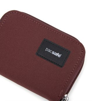 Card Wallet RFIDsafe Pacsafe - burgundy