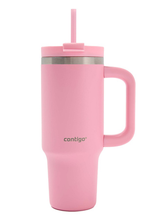Thermalbecher mit Strohhalm Contigo Streeterville Tumbler 880 ml - Strawberry Cream