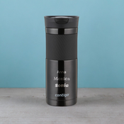 Contigo Byron 590ml Thermobecher mit Gravur - Schwarz
