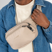 Anti-theft waistpack Pacsafe Vibe 100 - Beige