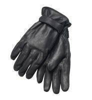 Jelenia leather gloves of the ID brand, black