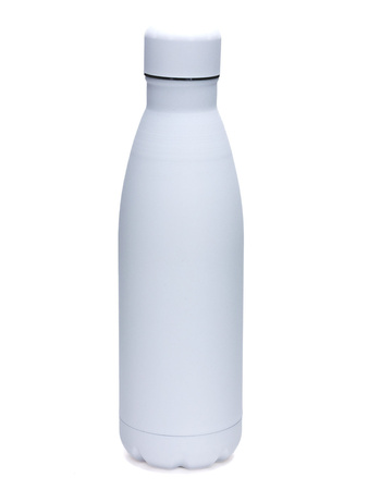 Butelka termiczna stalowa Dr.Bacty Atena 500 ml - Biała
