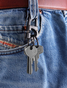 TROIKA keychain d-click