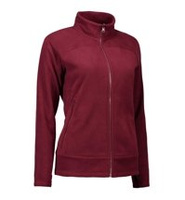 Damski polar Zip’n’Mix Active ID - Bordowy