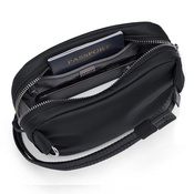 Small 2-in-1 anti-theft women's handbag Pacsafe W - black