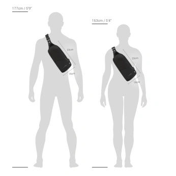 Pacsafe vibe 150 anti-diebstahl sling pack - beige