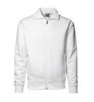 Cardigan sweatshirt ID - Biały