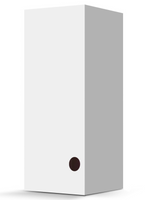 Pudełko do kubków termicznych białe, klasyczne Contigo Byron 590 ml