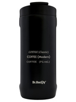 Kubek termiczny z grawerem Dr.Bacty Notus 360 ml -  czarny