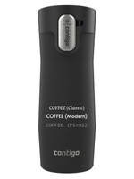 Kubek termiczny z grawerem Contigo West Loop 3.0 470 ml - Czarny