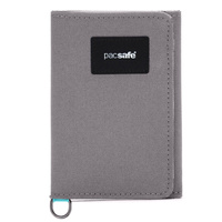 Portfel antykradzieżowy składany RFID Pacsafe  - szary