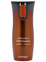 Kubek termiczny z grawerem Contigo West Loop 2.0 470 ml - Pomarańczowy