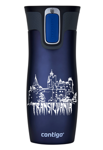 Kubek termiczny Contigo West Loop 2.0 470ml - Transylwania - Granatowy Mat