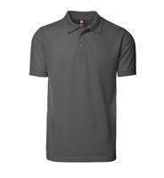 PRO wear polo shirt no pocket Silver grey