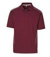 PRO wear polo shirt pipings Bordeaux