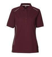 PRO wear polo shirt pipings Bordeaux